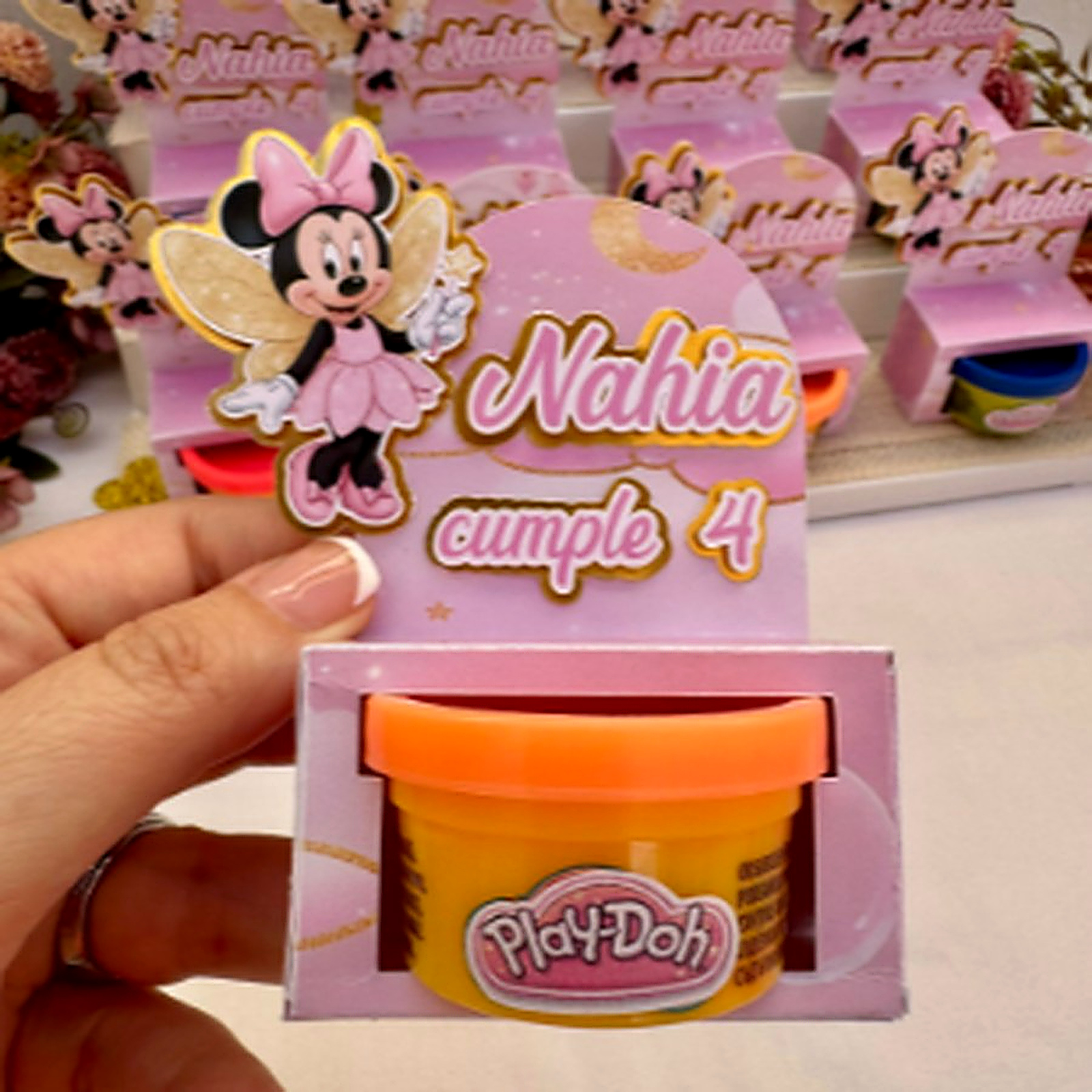 Cajita con plastilina mini