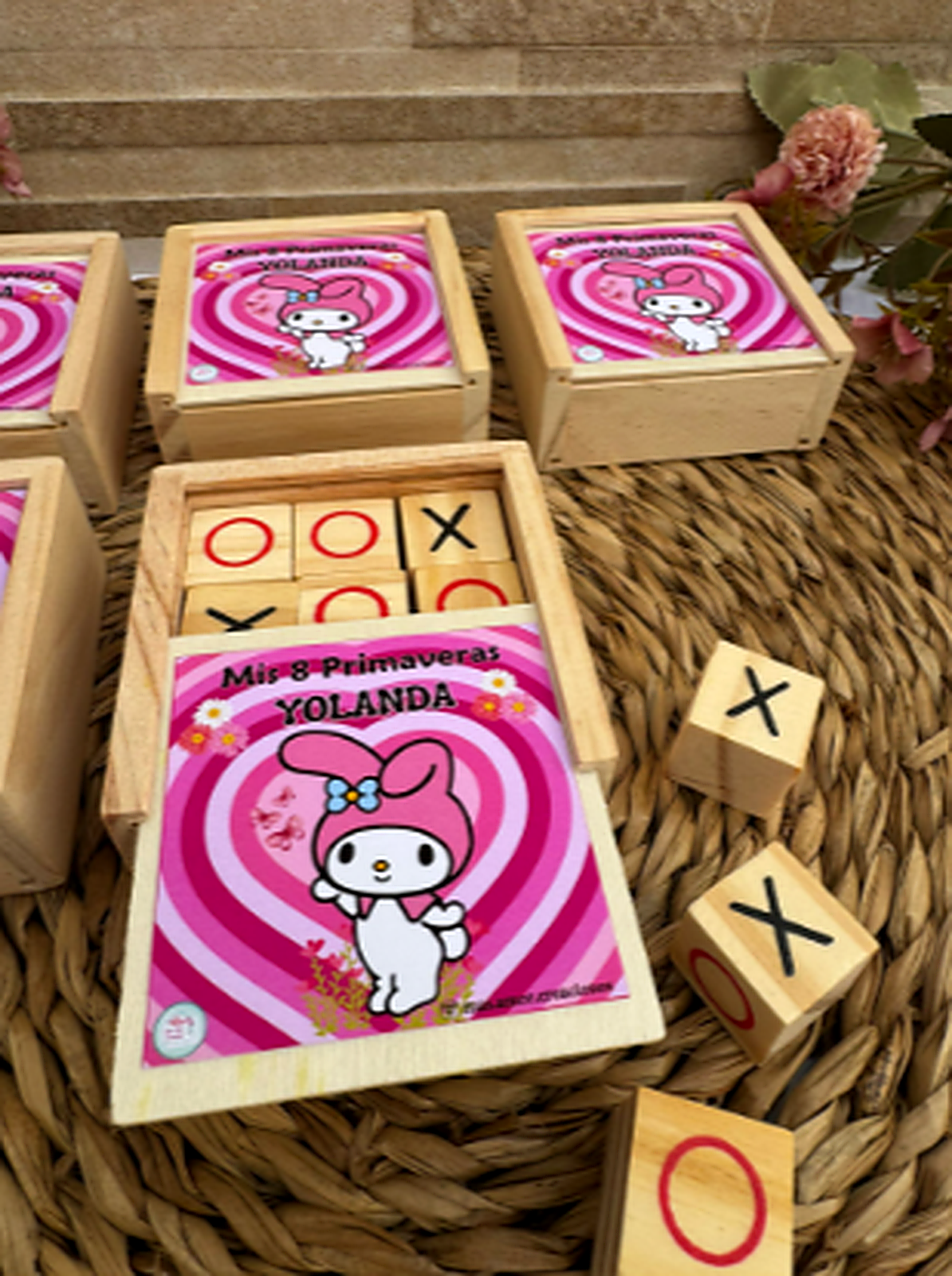 Juego Tres en Raya (madera)